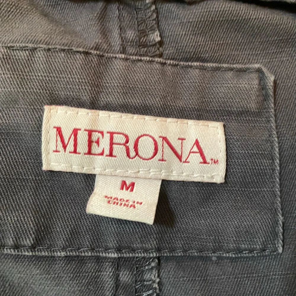Merona Gray Utility Jacket  | size Medium